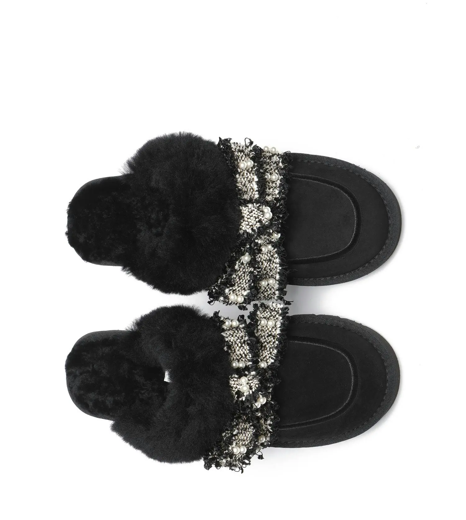 EVERAU® UGG Premium Sheepskin Bow Slipper Women Barbra