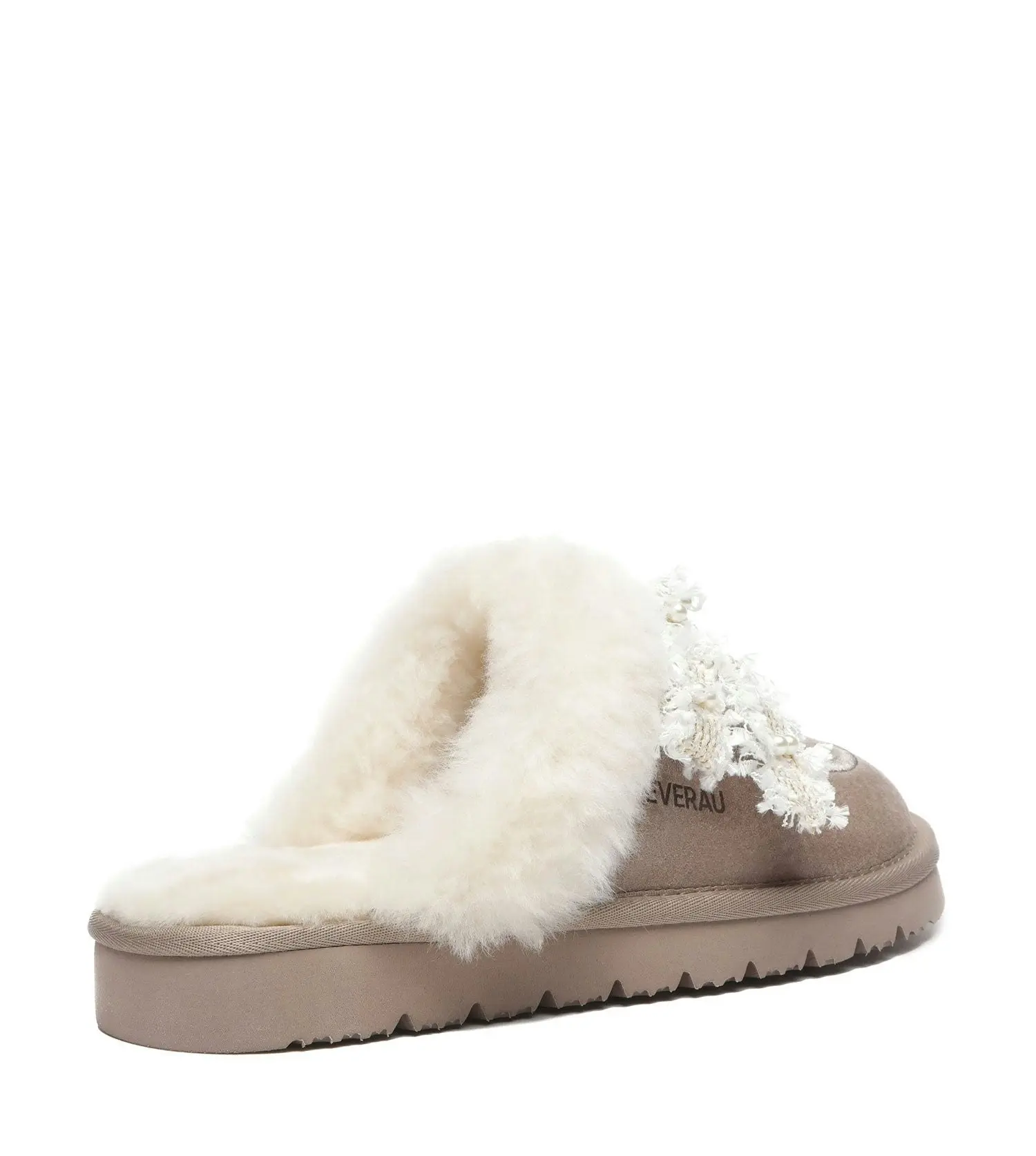 EVERAU® UGG Premium Sheepskin Bow Slipper Women Barbra