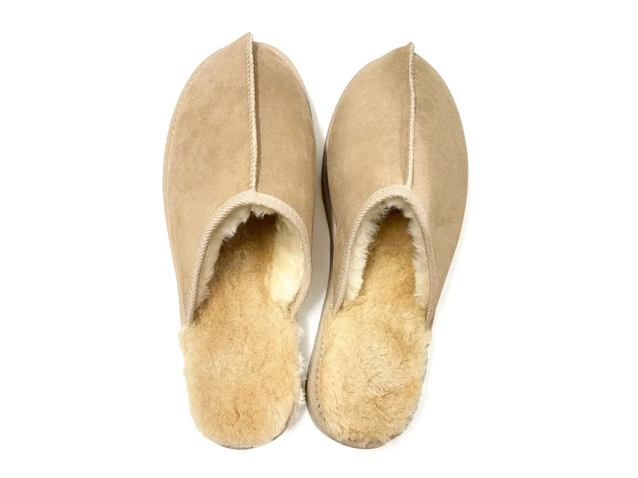 UGG Australian Shepherd 2 Pieces Double Faced Sheepskin Wool Slipper Scuffs Australian Made