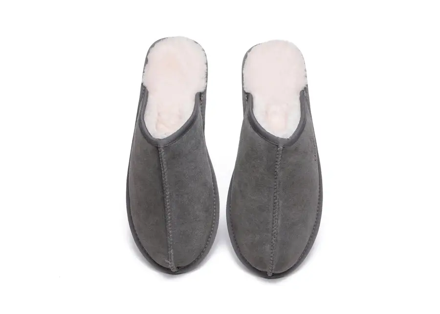 Australian Shepherd®UGG Men Sheepskin Slipper Water Resistant Bennett