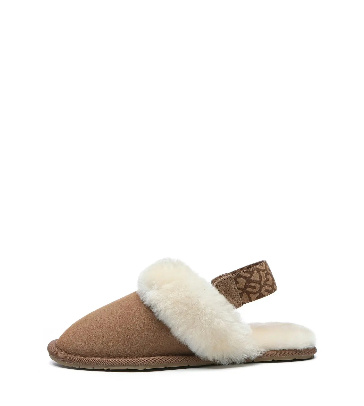 EVERAU® Sheepskin Lonsdale UGG Slipper- Removable Elastic strap