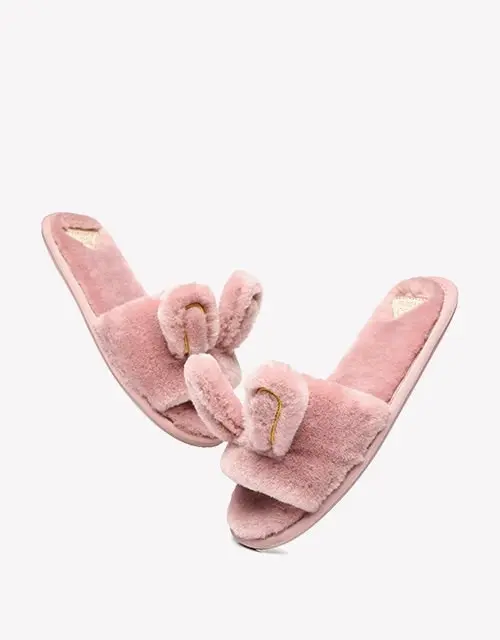 EVERAU®UGG Casual Style Comfort Pigskin Bunny Slipper