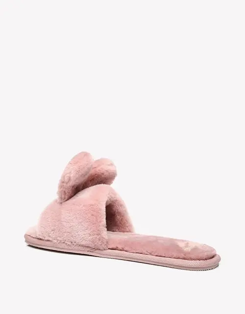 EVERAU®UGG Casual Style Comfort Pigskin Bunny Slipper