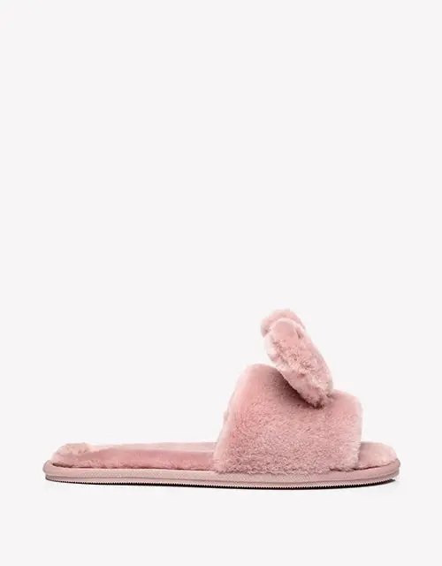 EVERAU®UGG Casual Style Comfort Pigskin Bunny Slipper