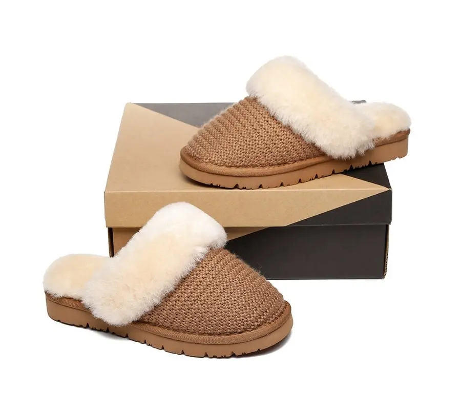 Australian Shepherd® UGG Slippers Linden Women Sheepskin Wool