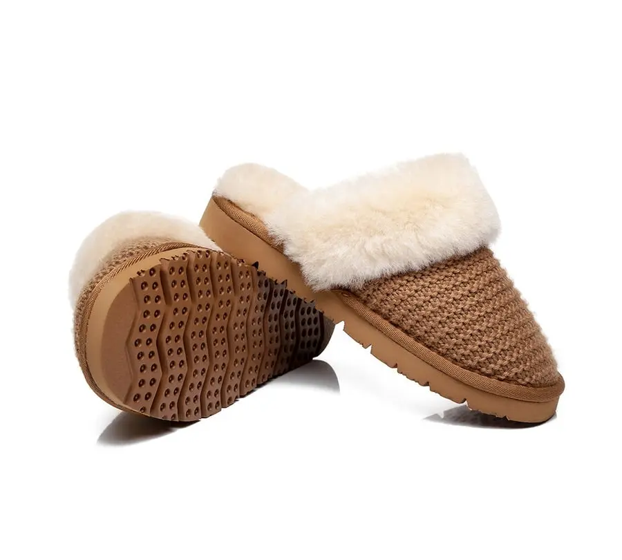 Australian Shepherd® UGG Slippers Linden Women Sheepskin Wool