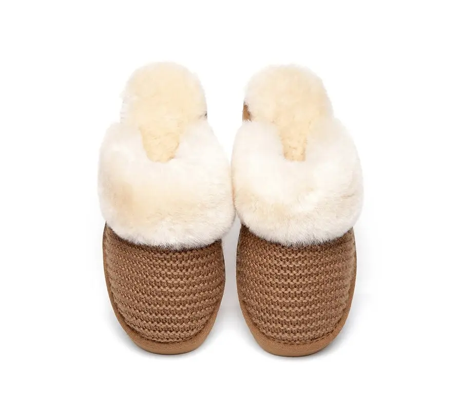 Australian Shepherd® UGG Slippers Linden Women Sheepskin Wool