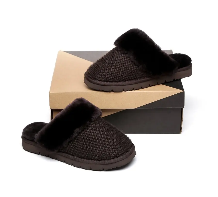 Australian Shepherd® UGG Slippers Linden Women Sheepskin Wool