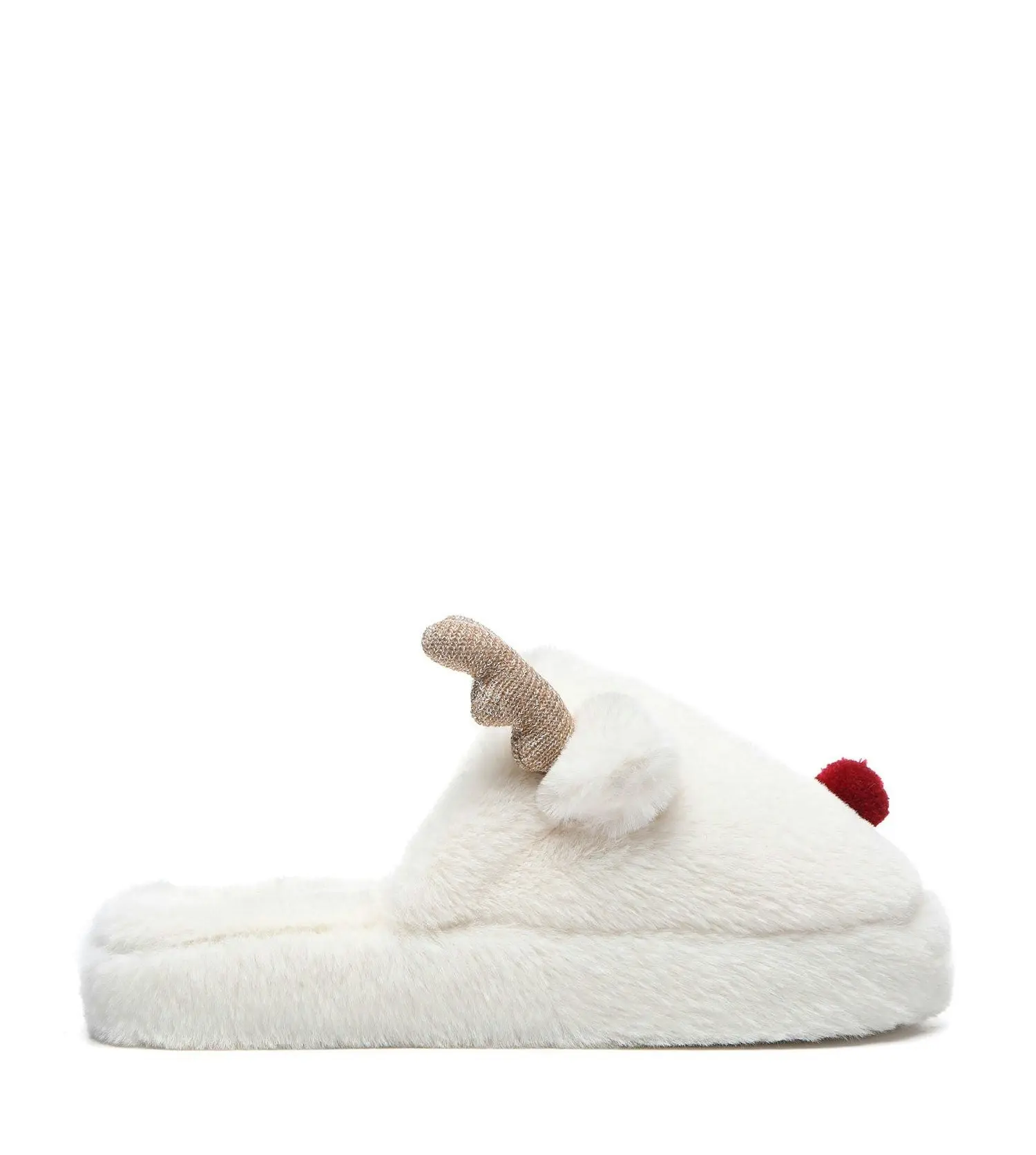 EVERAU® Ultra Plush Unisex Reindeer Slippers