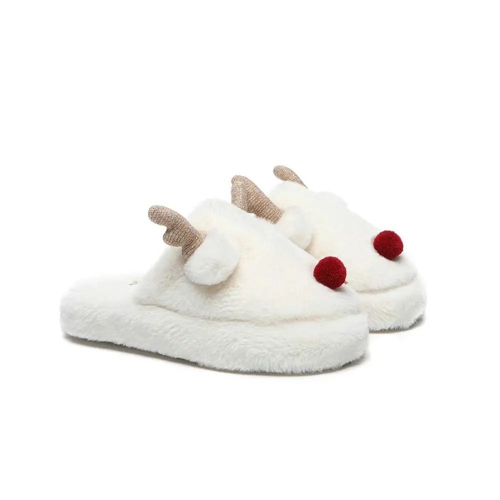 EVERAU® Ultra Plush Unisex Reindeer Slippers