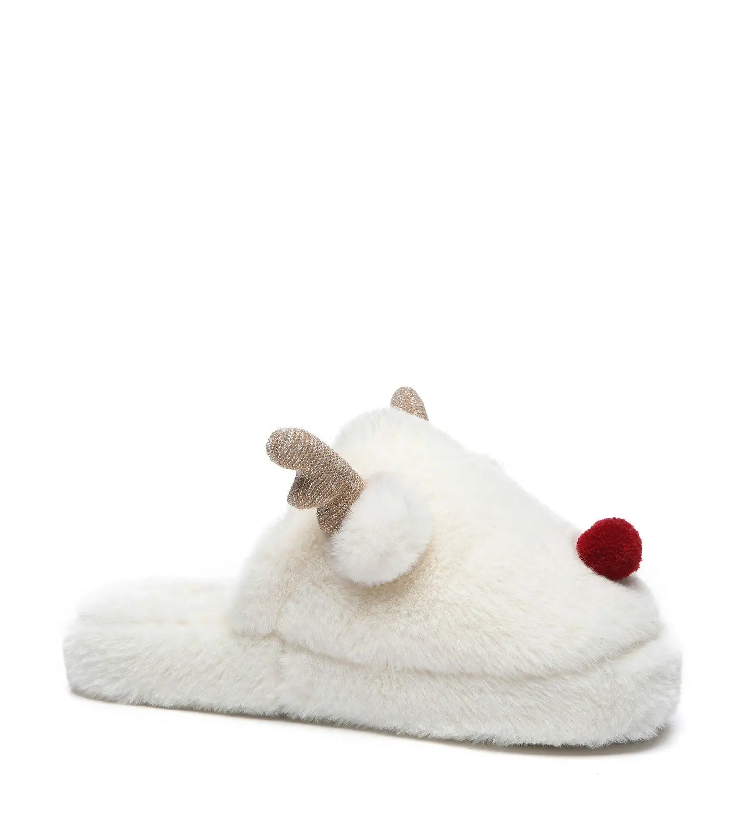 EVERAU® Ultra Plush Unisex Reindeer Slippers