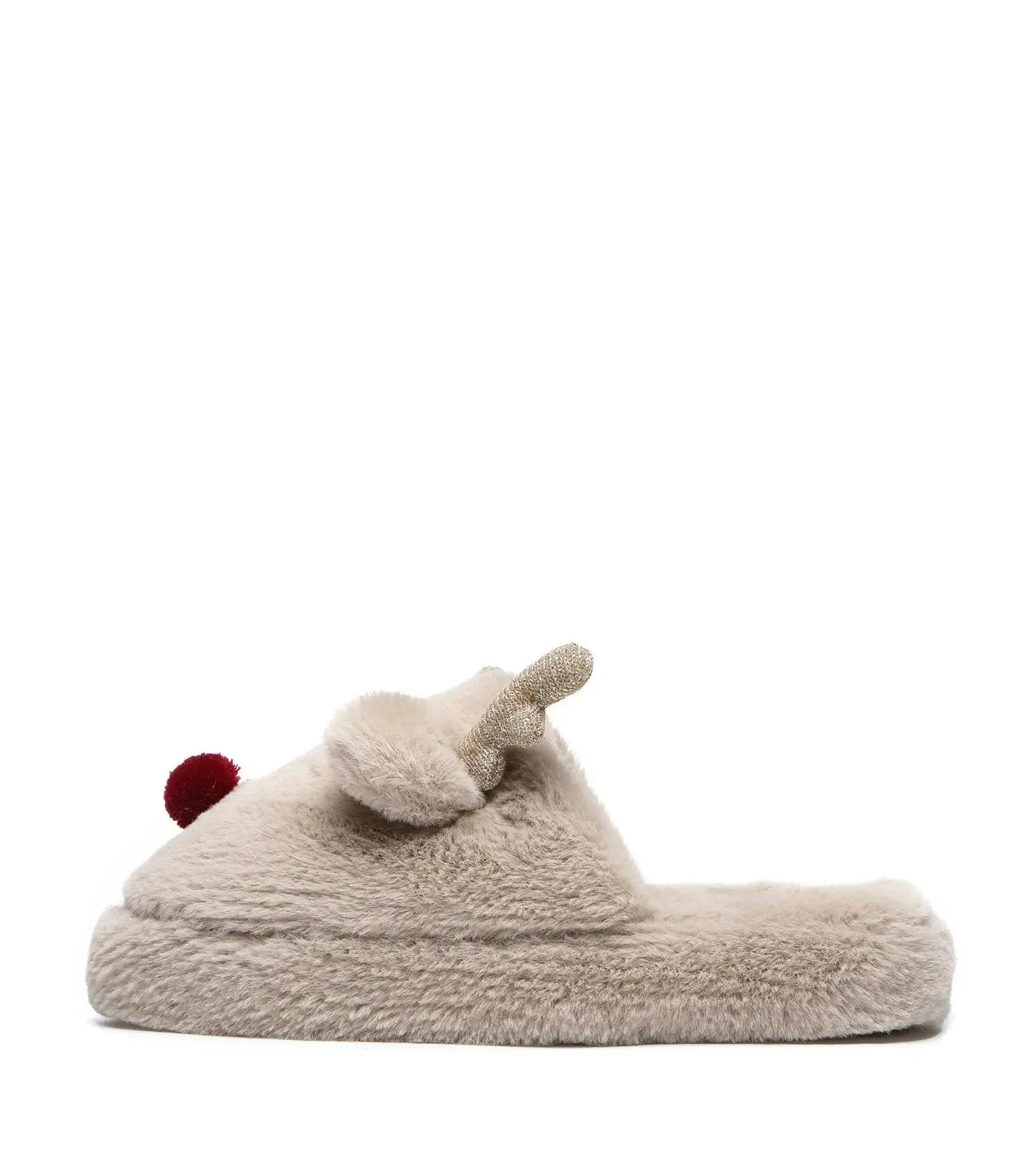 EVERAU® Ultra Plush Unisex Reindeer Slippers