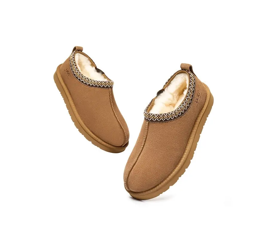 Australian Shepherd® Men's Pattern Trim UGG Slippers