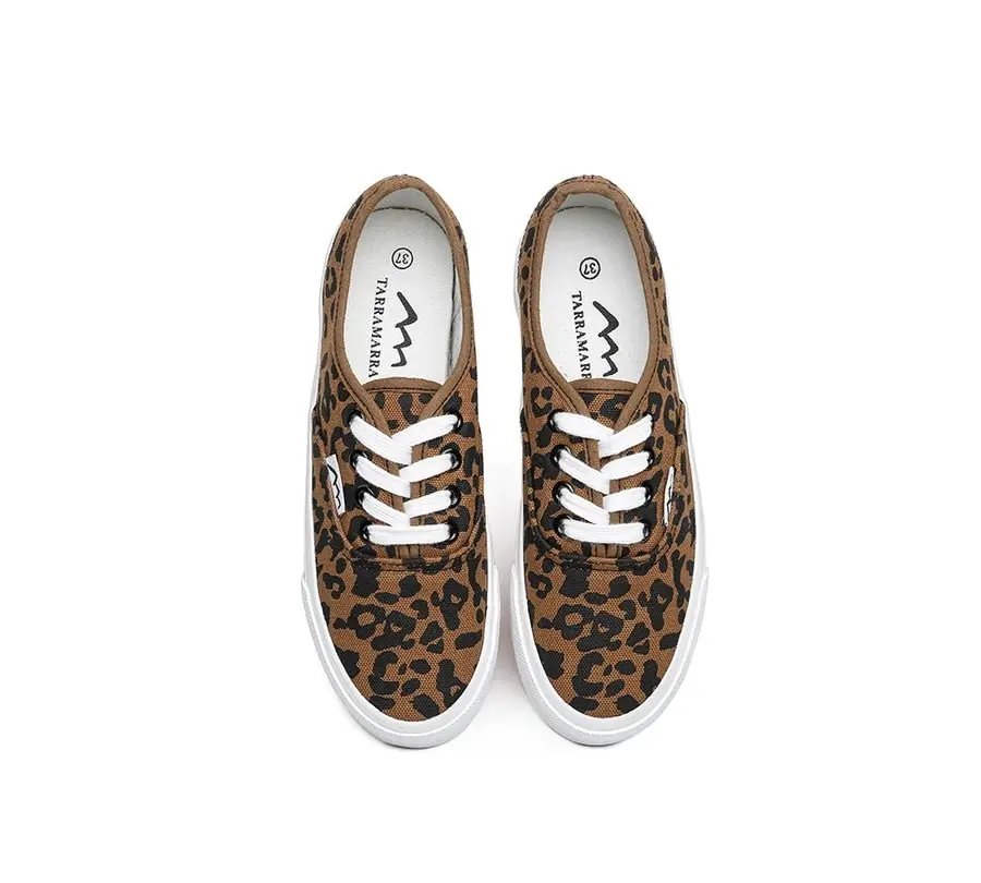 Tarramarra® Leopard Print Sneakers Women Canvas Rana