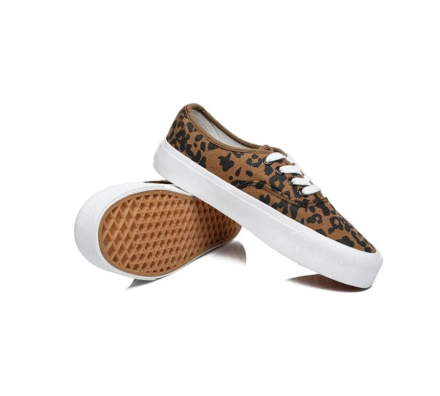 Tarramarra® Leopard Print Sneakers Women Canvas Rana