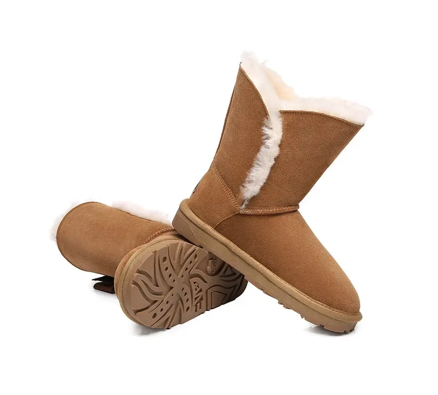 EVERAU®UGG Australia Sheepskin Wool Eira UGG Boots