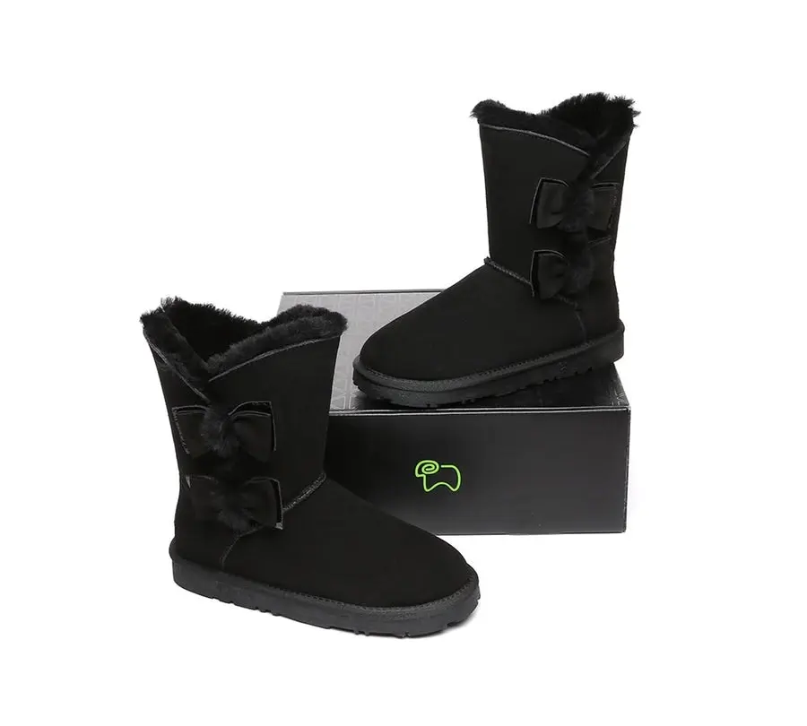 EVERAU®UGG Australia Sheepskin Wool Eira UGG Boots