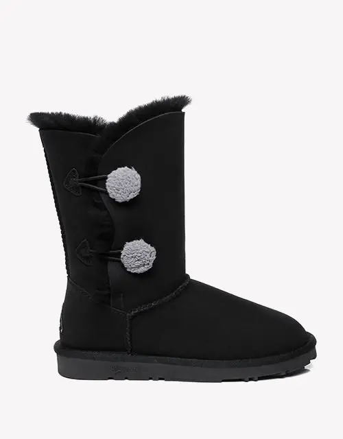 EVERAU® UGG Double-Faced Sheepski Aspen Short UGG Boots