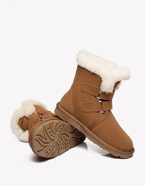 EVERAU®UGG Sheepskin Wool Silky Sheepskin Combines Nordic Boots