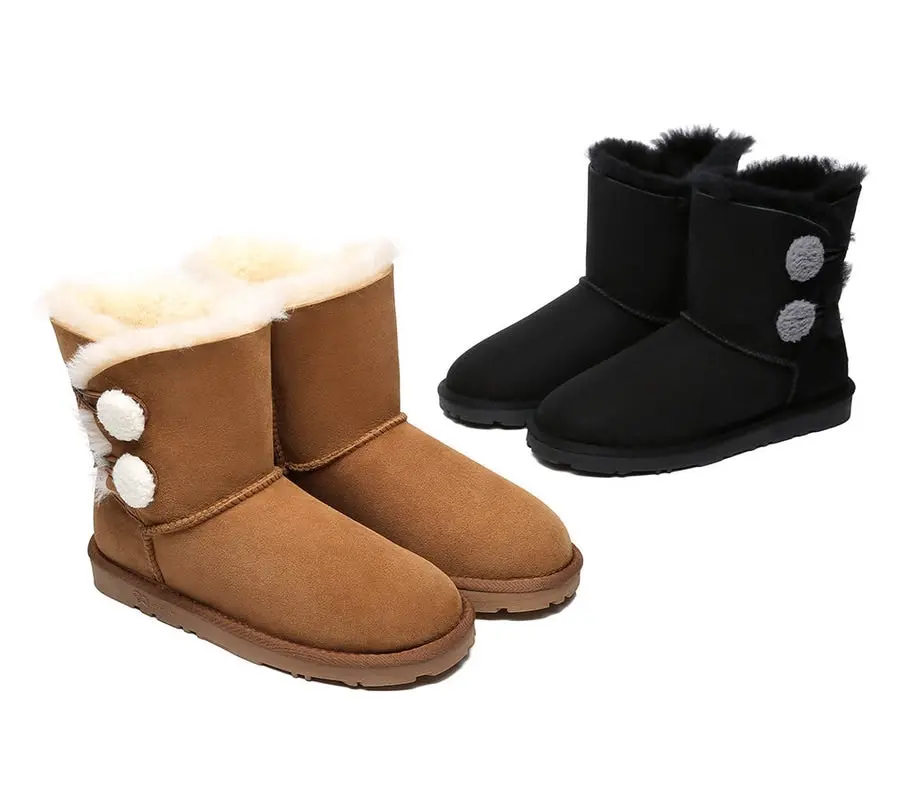 EVERAU®UGG Sheepskin Aspen Mini UGG Boots