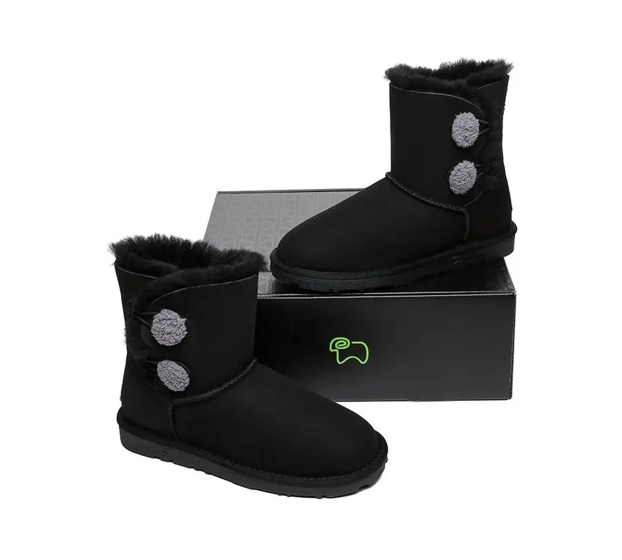 EVERAU®UGG Sheepskin Aspen Mini UGG Boots