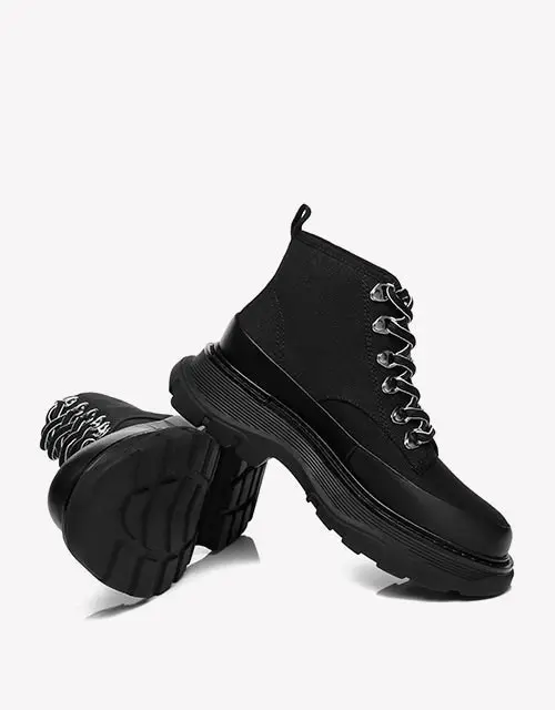 EVERAU®  Chunky Lace-up Sneakers Women Adventurer Boots