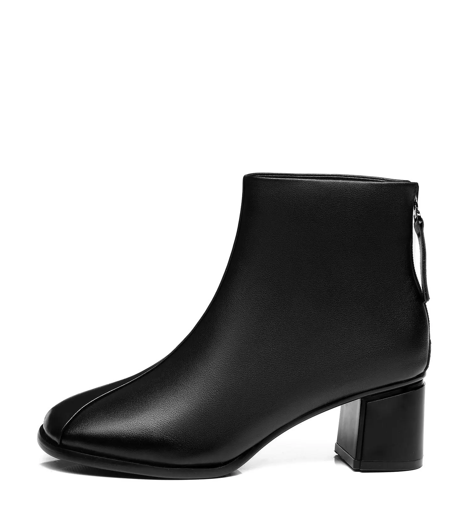 Tarramarra® Romina Women Black Leather Ankle Boots