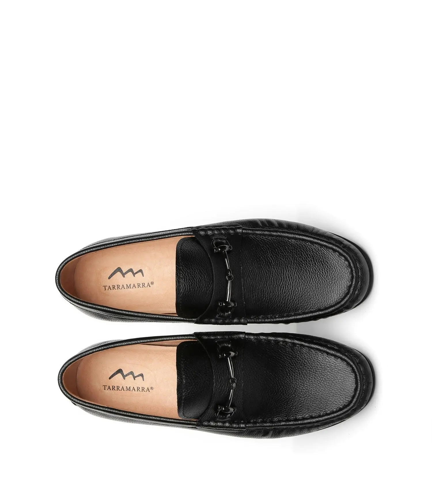 Tarramarra® Leather Black Loafers Men Colin