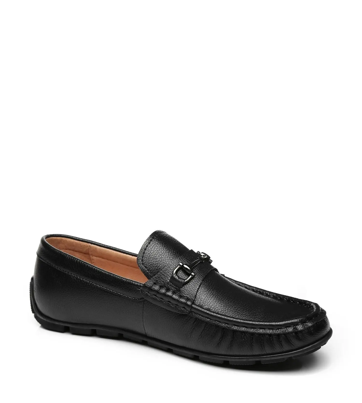 Tarramarra® Leather Black Loafers Men Colin