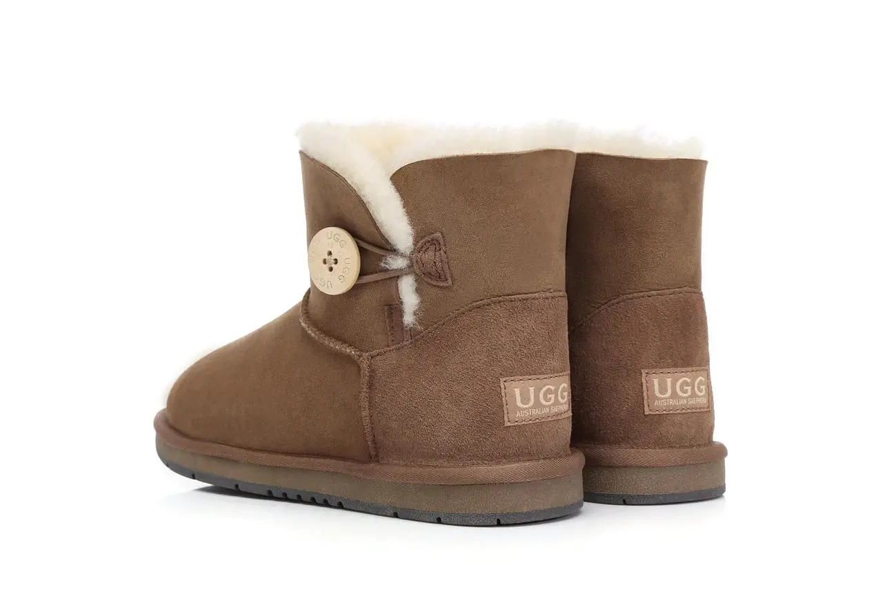 UGG Australian Shepherd Double-Faced Sheepskin Mini Button UGG Boots