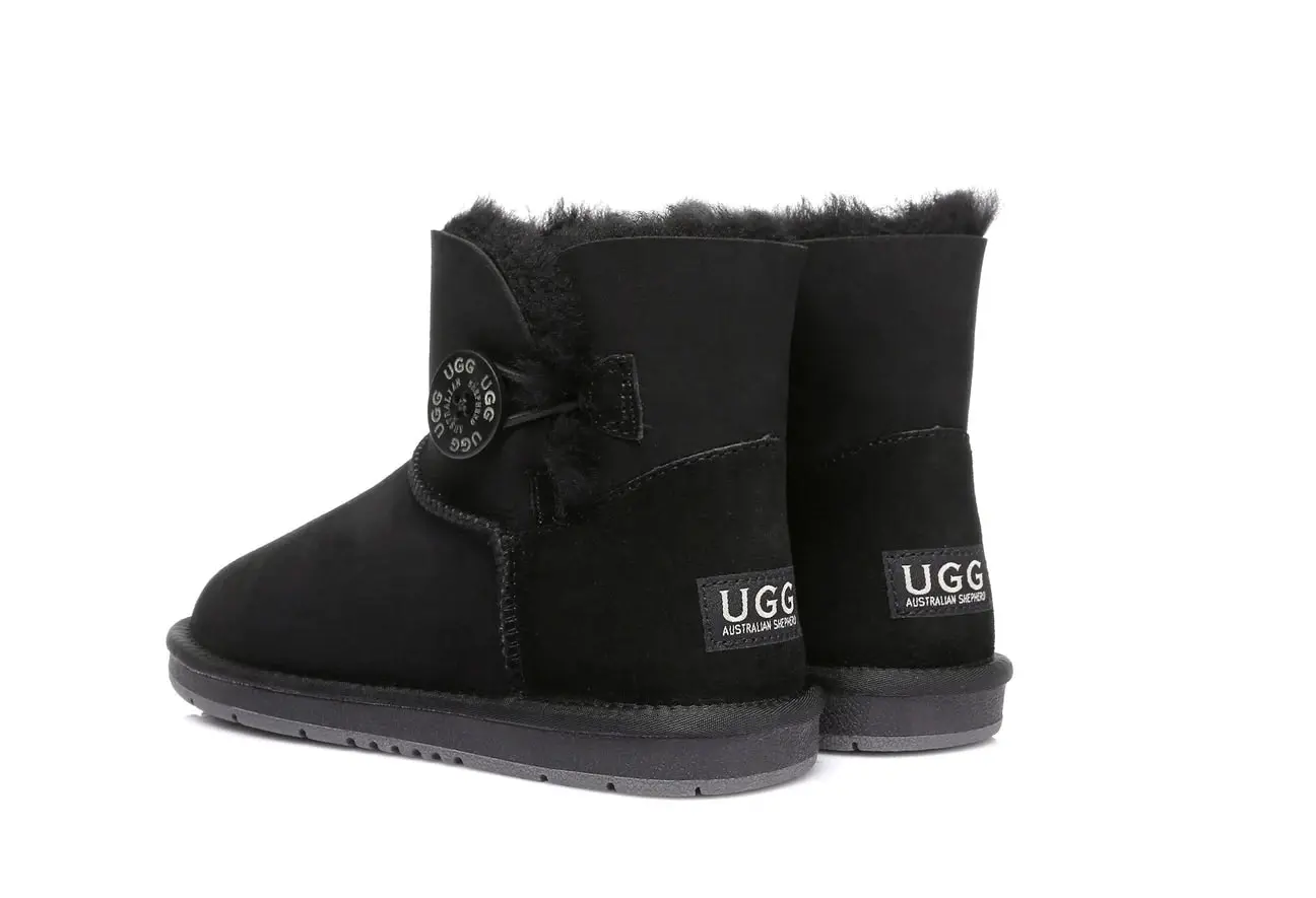 UGG Australian Shepherd Double-Faced Sheepskin Mini Button UGG Boots