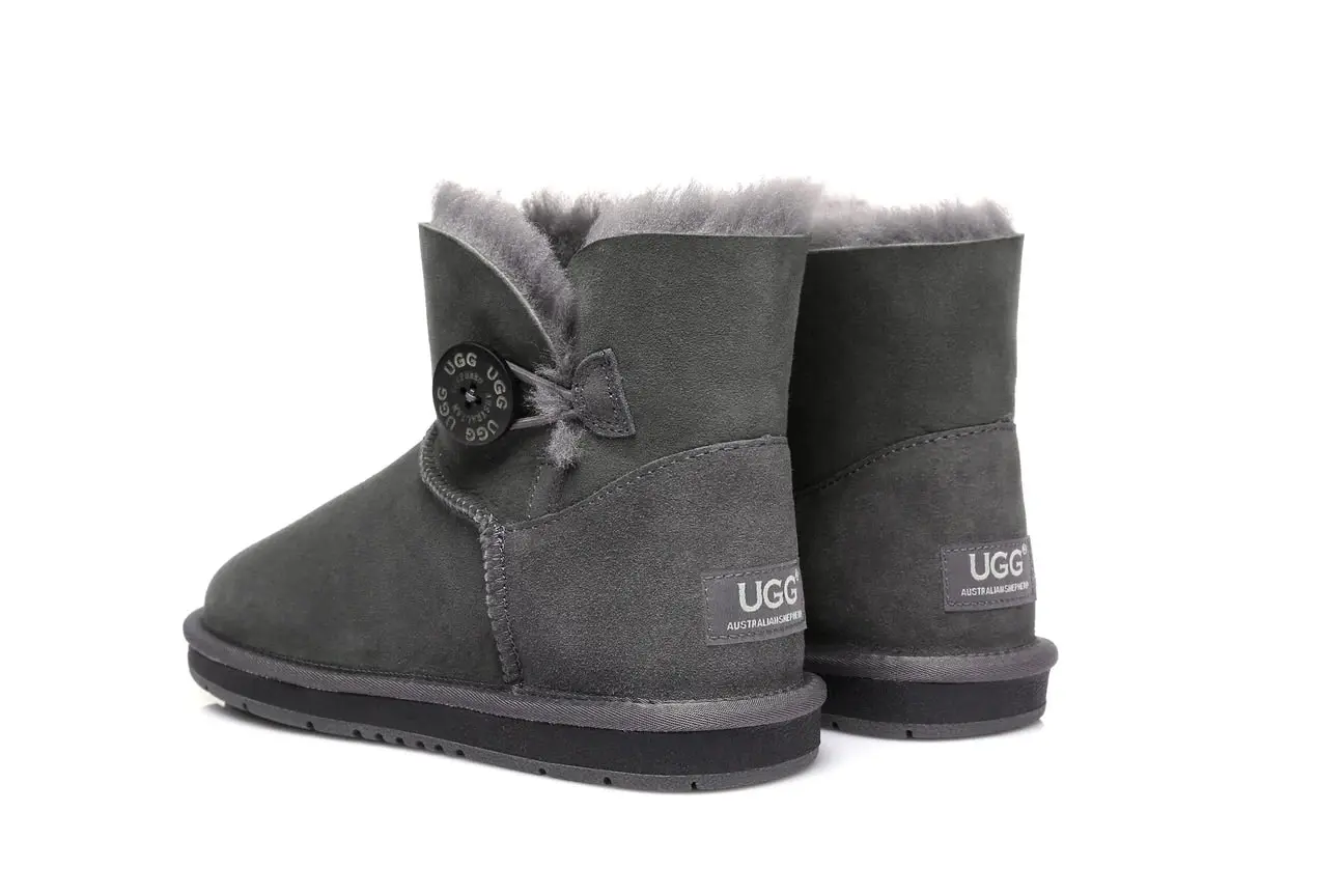 UGG Australian Shepherd Double-Faced Sheepskin Mini Button UGG Boots