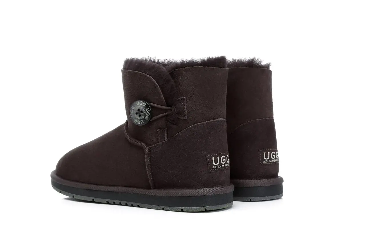 UGG Australian Shepherd Double-Faced Sheepskin Mini Button UGG Boots