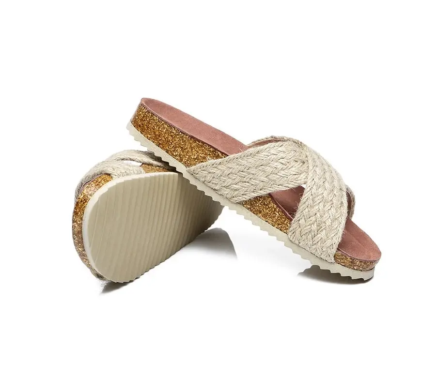 Australian Shepherd® UGG Women Sandals Espadrilles Flat Slide Milo