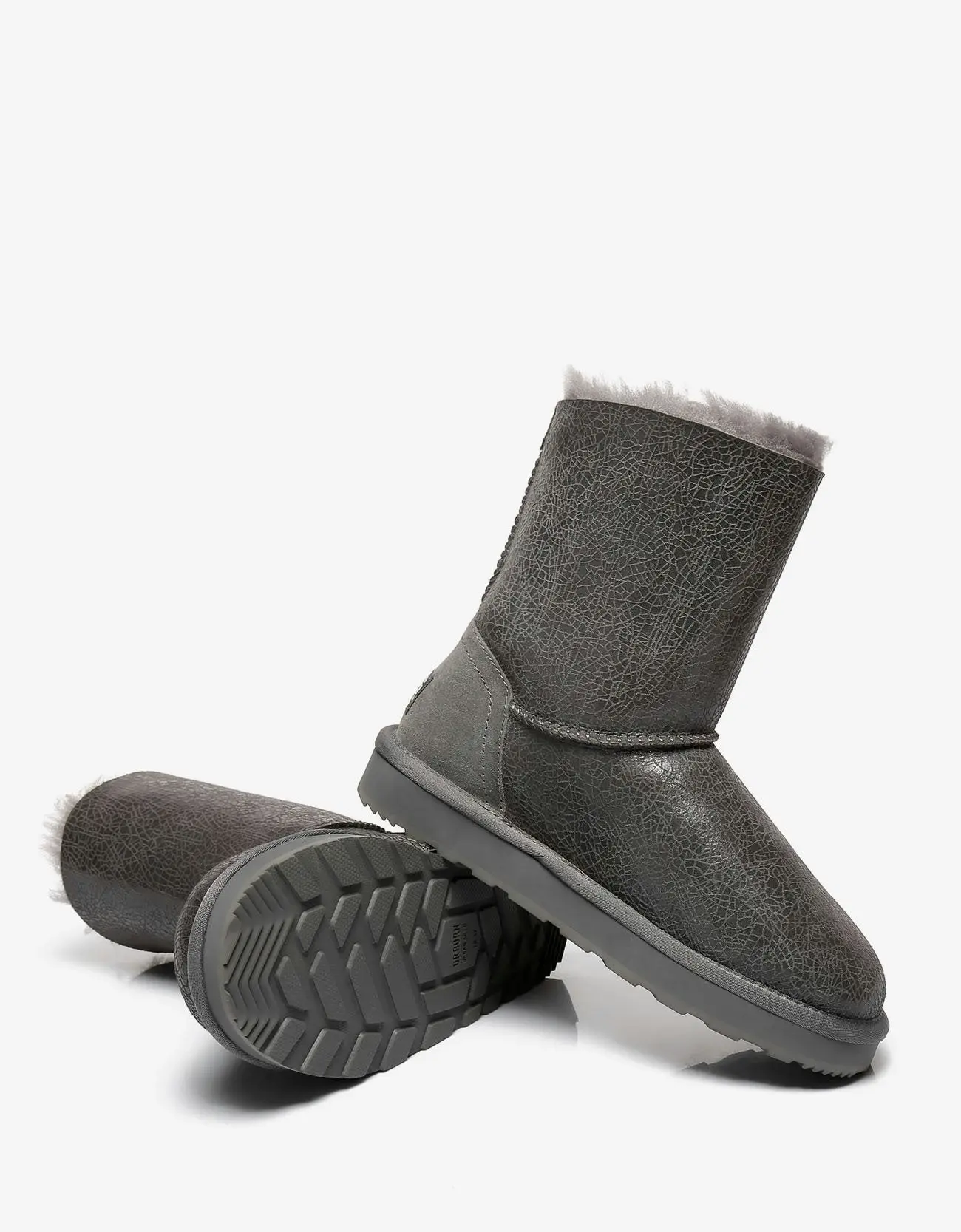 Urban Sheepskin Zipper Short Women Boots Zipporah