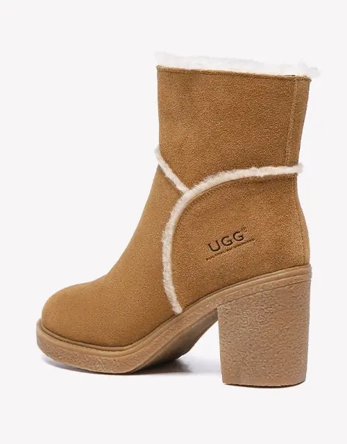 UGG Australian Shepherd Women Heels Boots Betta