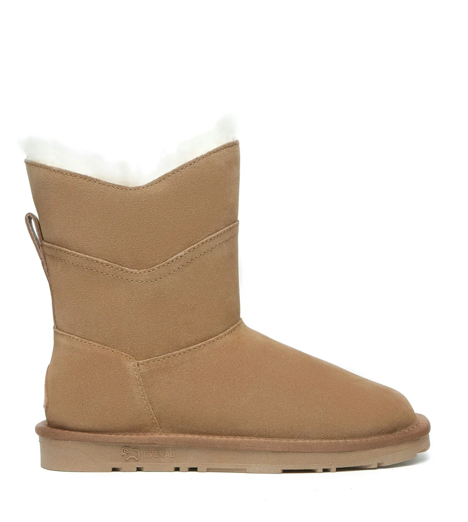 EVERAU® Sheepskin Wool UGG Swanston 2 Sheepskin Wool Panel Boots