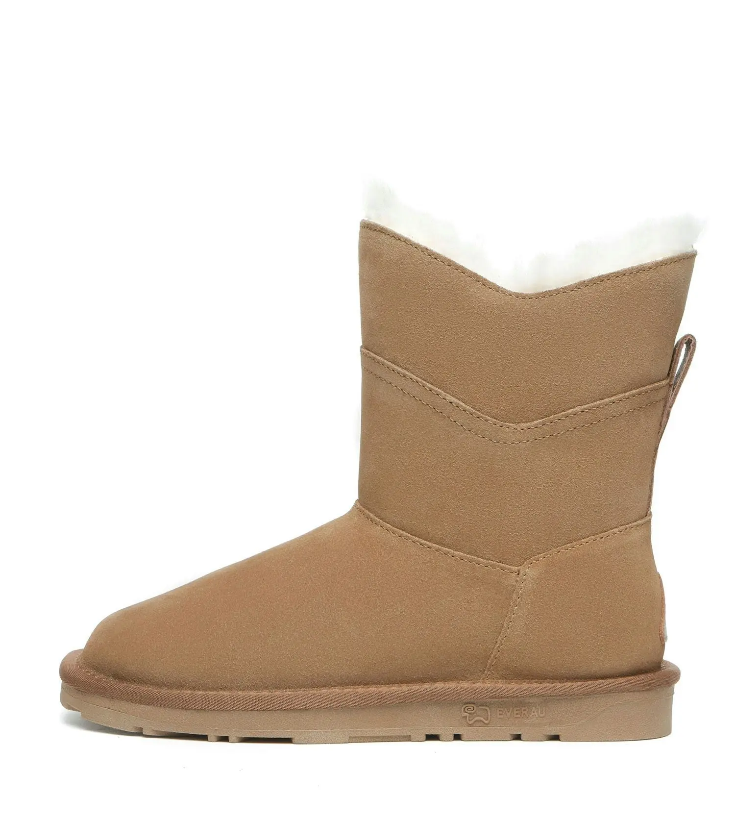 EVERAU® Sheepskin Wool UGG Swanston 2 Sheepskin Wool Panel Boots