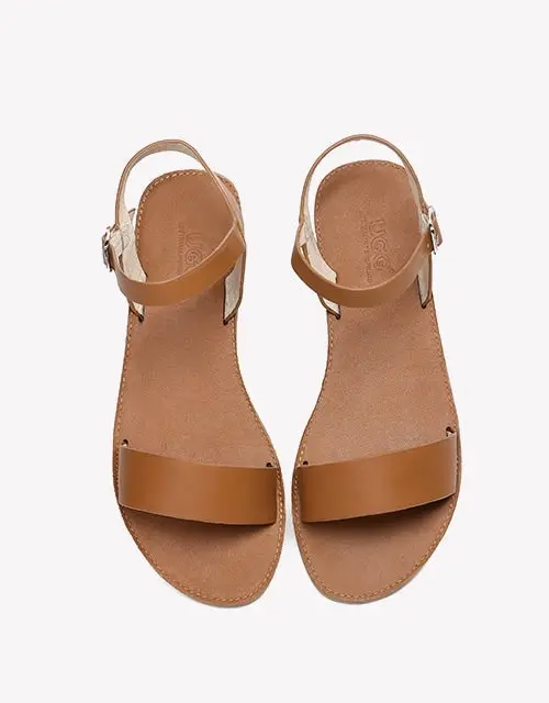 UGG Australian Shepherd Women Sandal Dolly Buckle Sling Back Slides Sandals