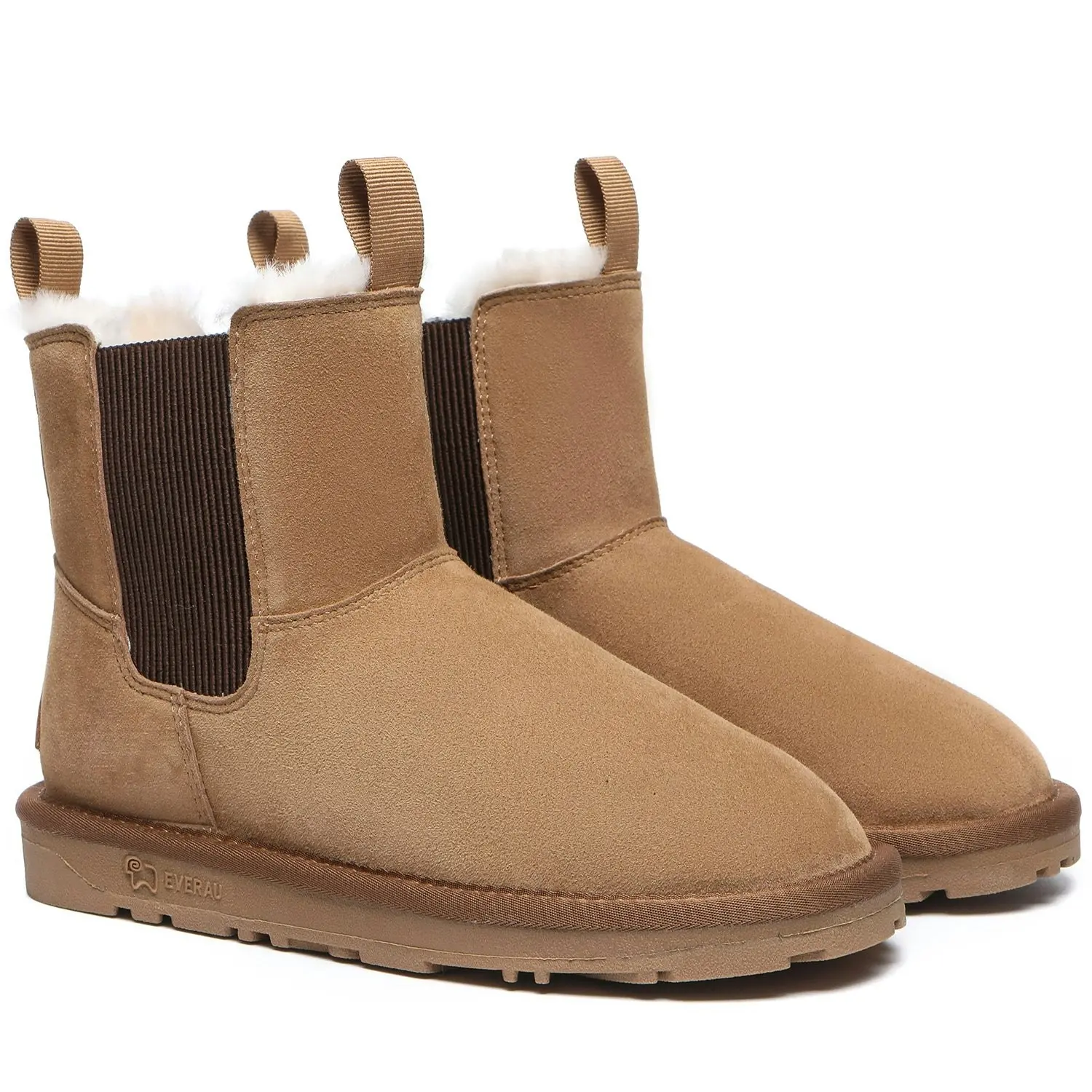 EVERAU® Sheepskin Wool Guildford Men UGG Boots