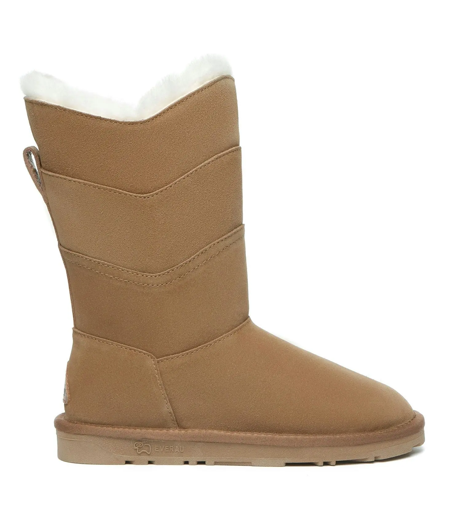 EVERAU® Swanston's V-shape Swanston 3 Sheepskin Wool Panel UGG Boots