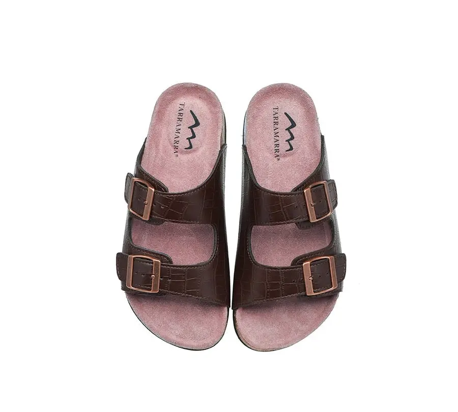 Tarramarra Embossed Summer Beach Unisex Slip-on Oliver Sandal Slides