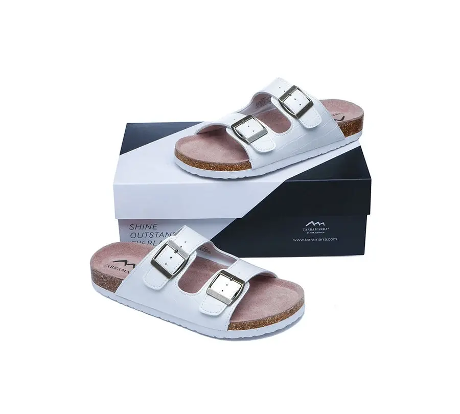 Tarramarra Embossed Summer Beach Unisex Slip-on Oliver Sandal Slides