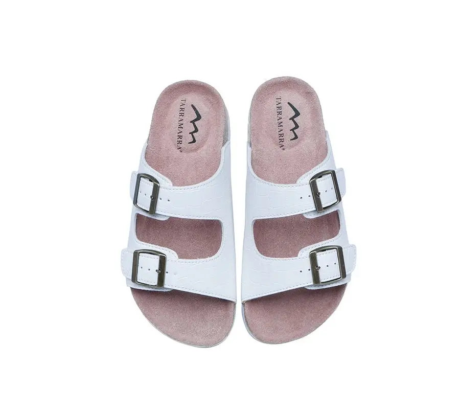 Tarramarra Embossed Summer Beach Unisex Slip-on Oliver Sandal Slides