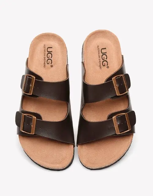 UGG Australian Shepherd Summer Unisex Beach Slip-on Flats Sandal Slides Mick