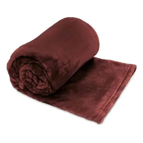 ARDOR BOUDOIR "Lucia" LUXURY  VELVET PLUSH THROW ( JARRAH )