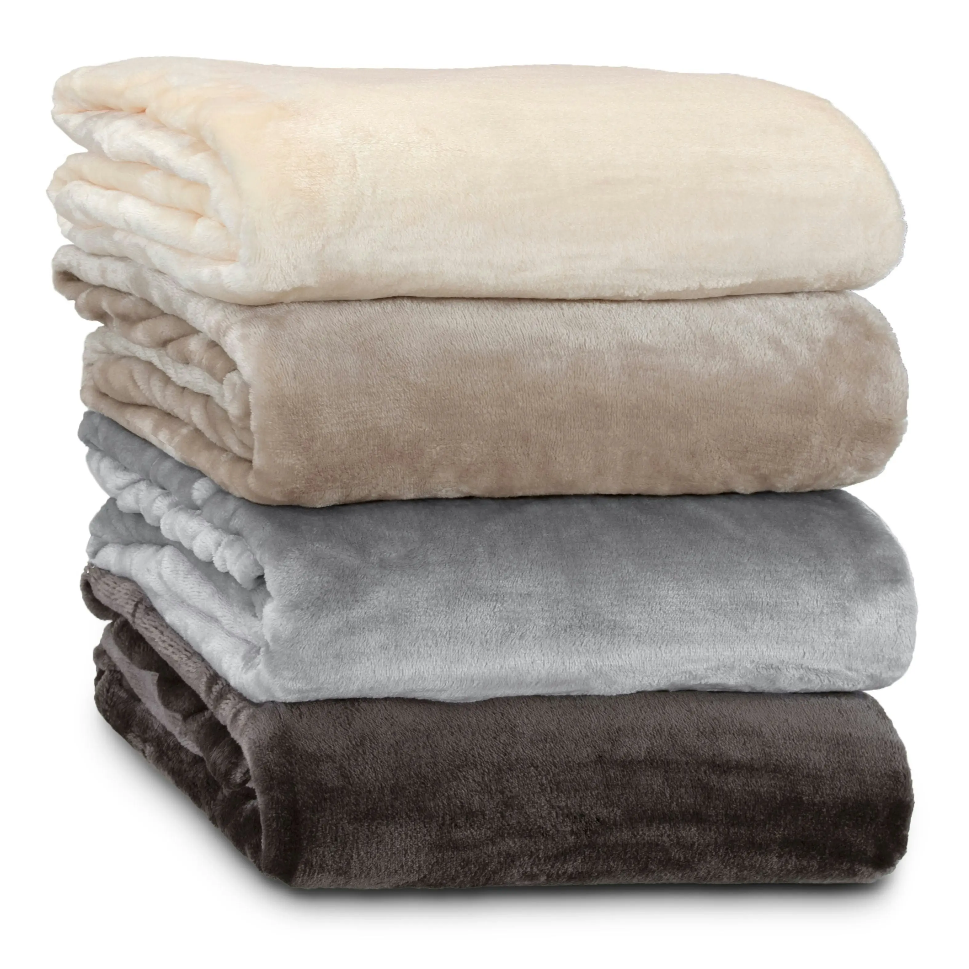 ARDOR BOUDOIR "Lucia" LUXURY  VELVET PLUSH THROW ( SILVER )