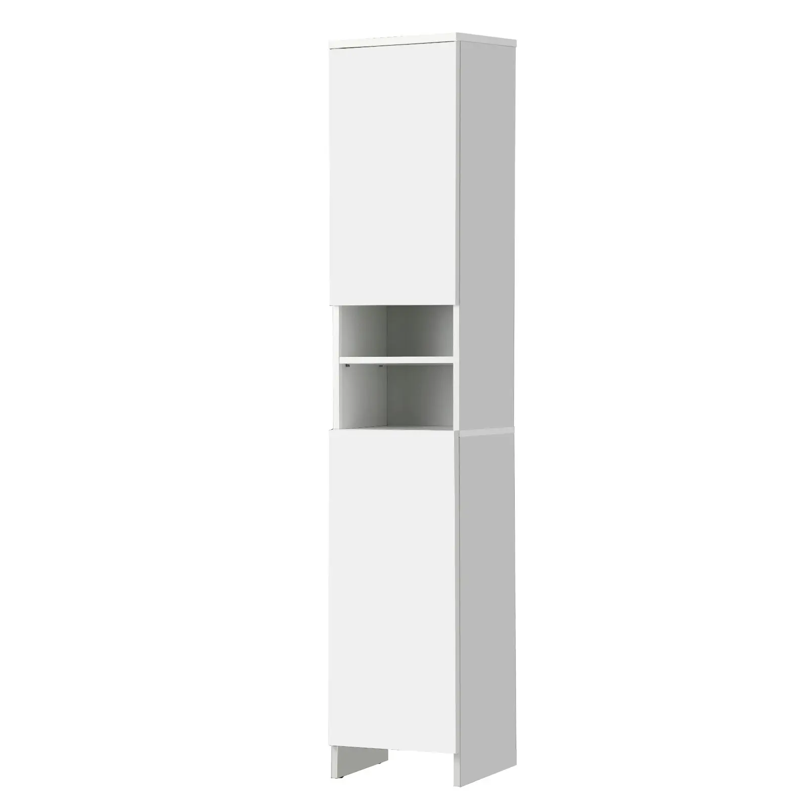 Oikiture Bathroom Cabinet Storage Laundry Tall Slim Toilet Cupboard Furniture