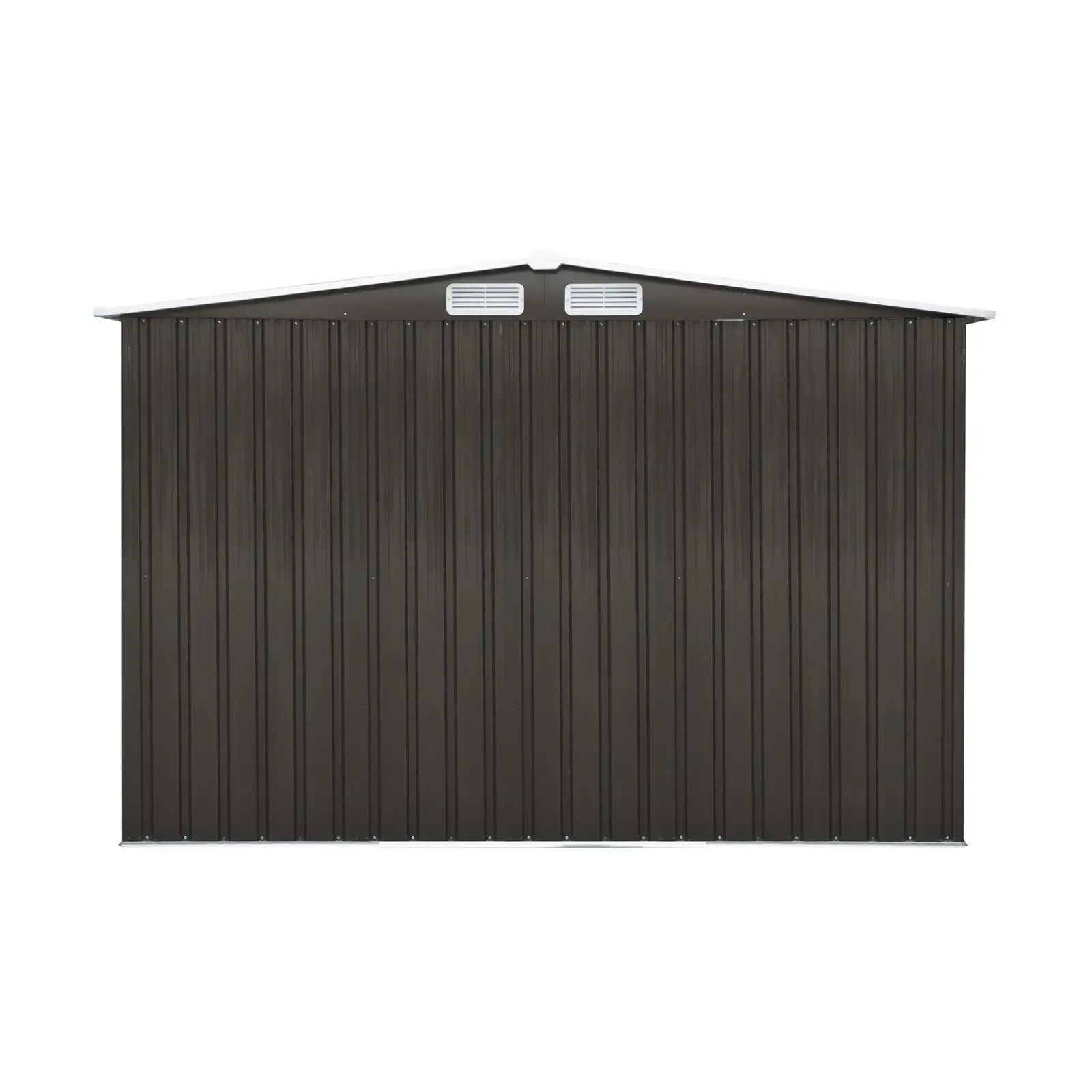 Livsip Garden Shed Outdoor Storage Sheds 2.57x2.05M Workshop Cabin Metal House