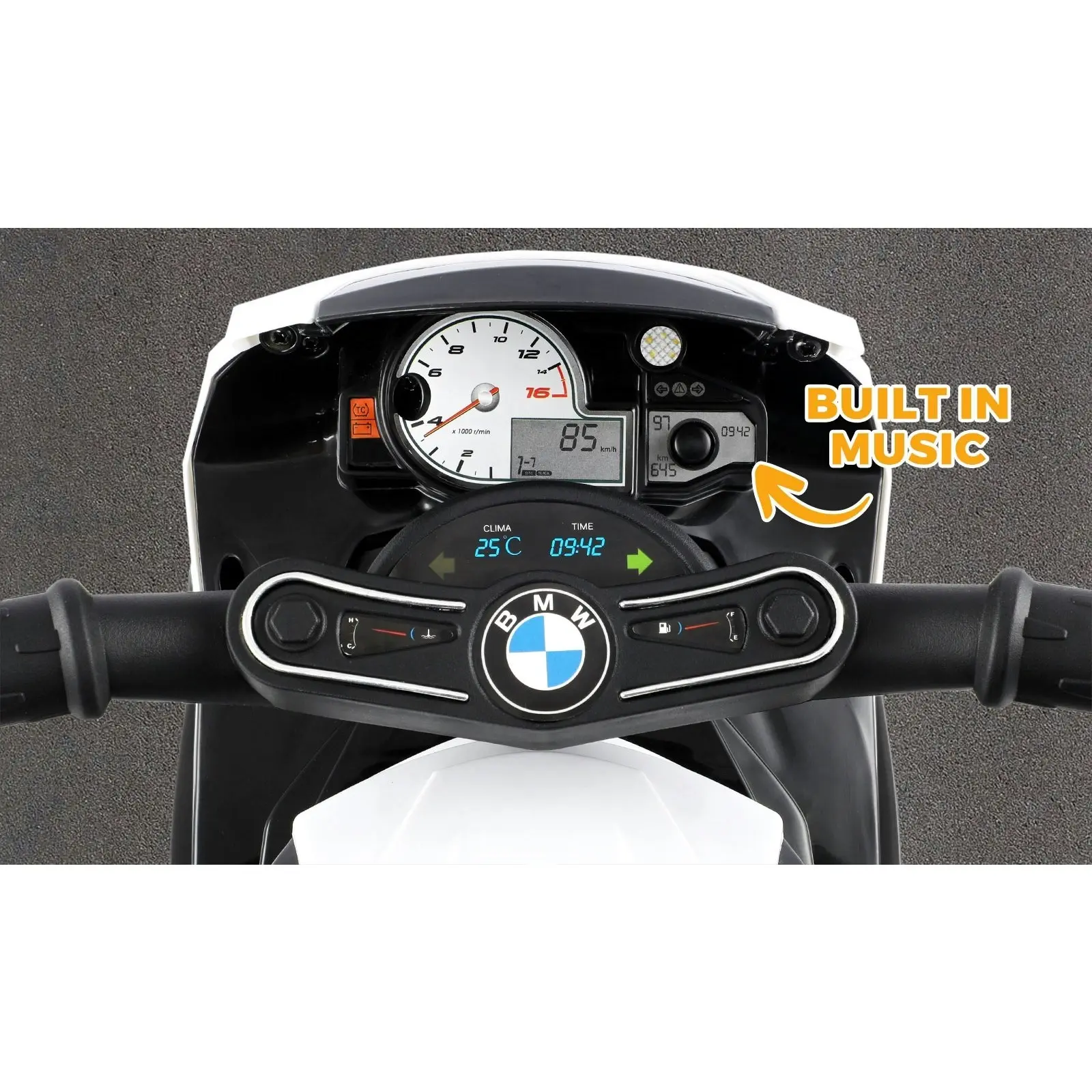 Bmw Kids Ride On Car Motorcycle Police 3 Wheels Toy Tricycle Electric Bike Car